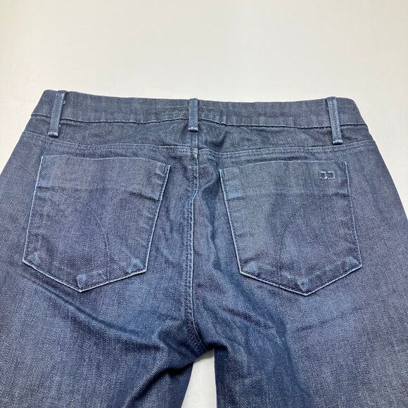 Joe's Jeans Visionaire Mid-Rise Dark Wash Flare Jeans Women's Size 28 Stretch - Picture 12 of 12